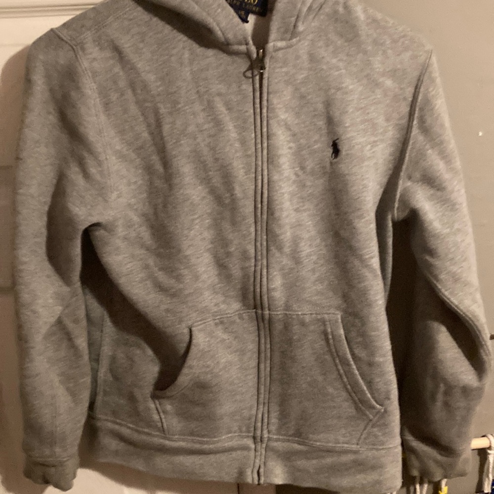 Polo Ralph Lauren grey zip up